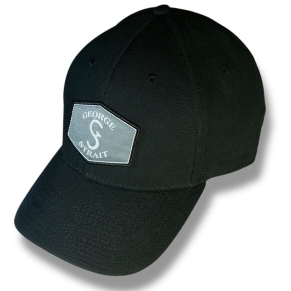 Richards & Southern Other - George Strait Hat Baseball Cap Country Western Music 6 Panel Adjustable Black